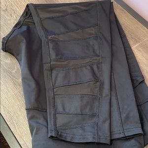 Avia Workout Leggings with Mesh Leg Detailing